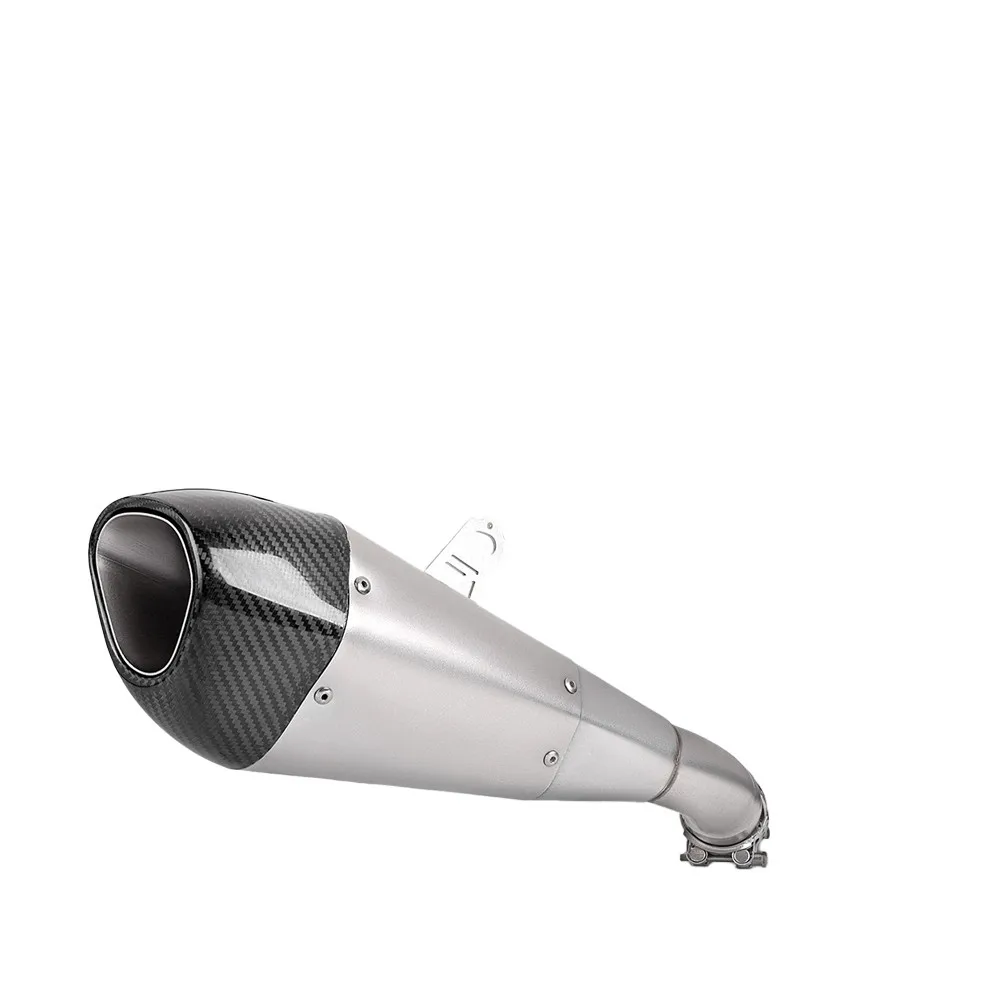 For Kawasaki Ninja ZX4R ZX4RR Full Exhaust Tips Motorcycle Muffler Slip-on Exhaust Systems Exhausts Pipes 3