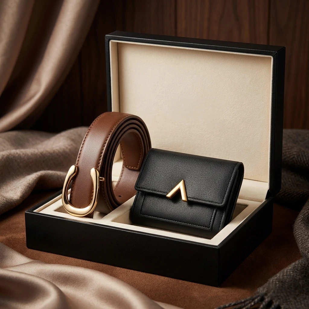 

Комплект из 2 модных женских кошельков-ремней: высококачественный подарок на день рождения для женщин, трендовые аксессуары для женской одежды оптом