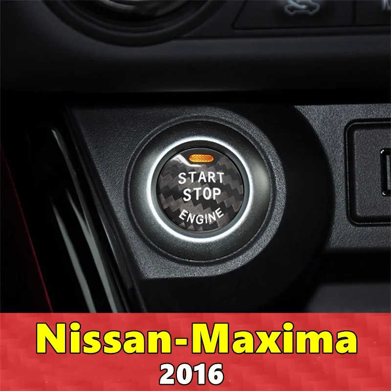 

Наклейка из углеродного волокна для кнопки запуска и остановки двигателя Nissan Maxima 2016