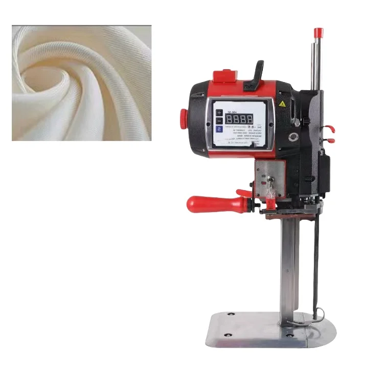 Advanced Computerized Servo Electric Cloth Cutting Machine Efficient Manual Fabric Cutter Core PLC Motor Bearing Components New