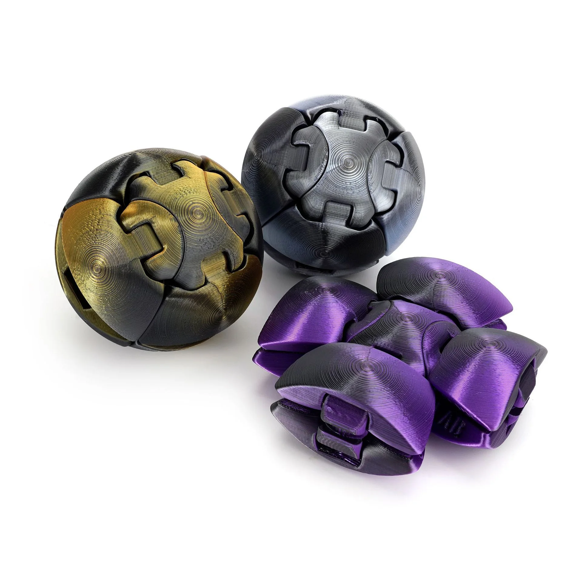 3D Printed Gear Ball Rotating  - Desk Setup Gear ulasan dan harga