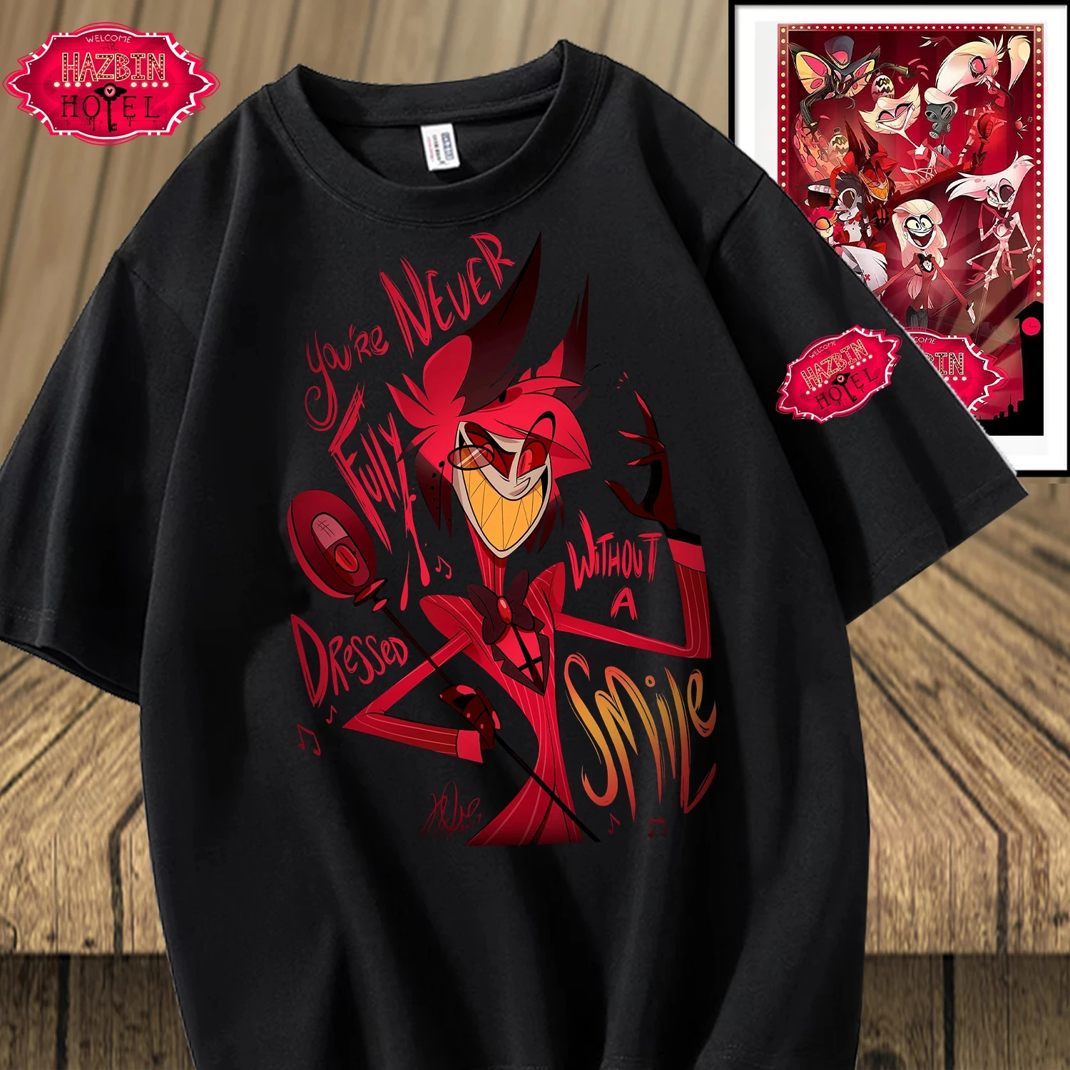 تيشيرت فندق للرجال والنساء ، قطن خالص ، صيف ، متعة عشاق الطباعة ، كاجوال ، جديد ، hazway ، 2D