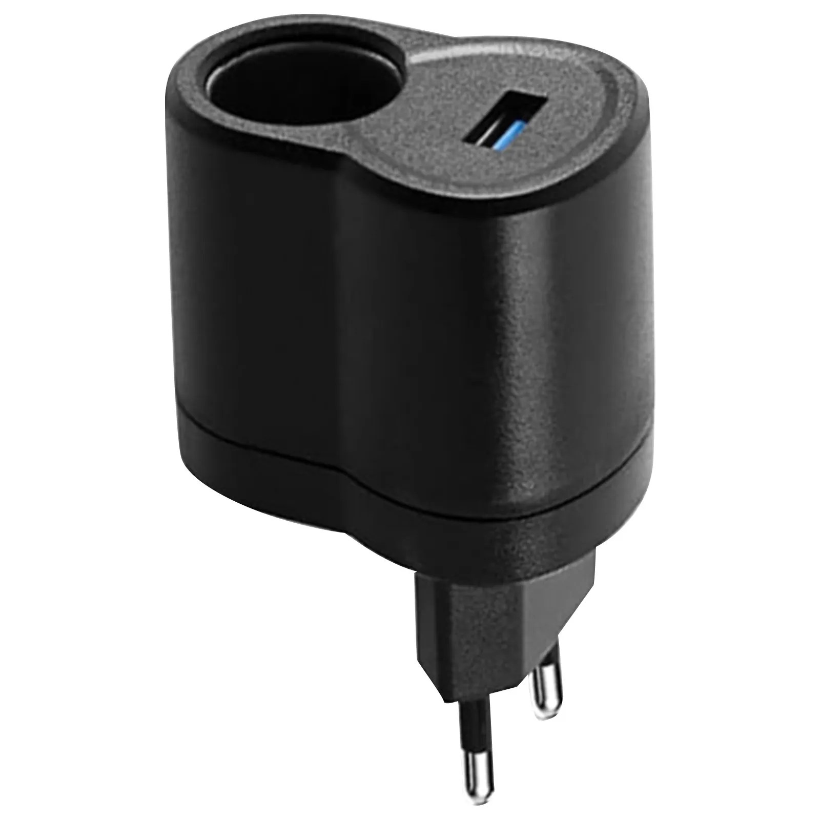 Car Outlet Converter 220V Ac to 12V Dc Cigarette Lighter Adapter USB Charger Plug Travel Portable Car Power Supply Transformer
