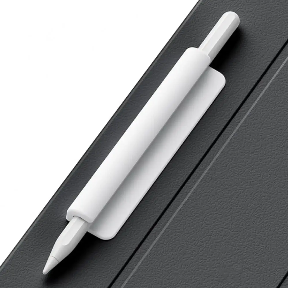 Silicone Pencil Holder Self-Adhesive Anti-loss Protective Sleeve Solid Color Multifunctional for Pencil 1st/2nd Generation