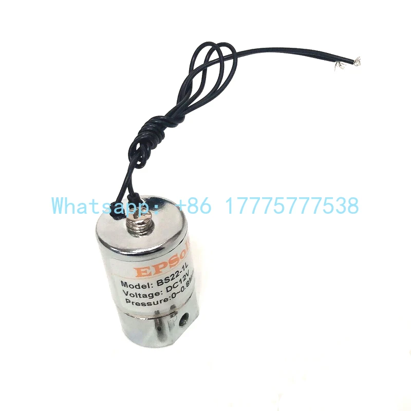 M5 Thread Mini 2-Way Solenoid Valves BS22-1L Molded Base OEM Customizable Ventilator Control
