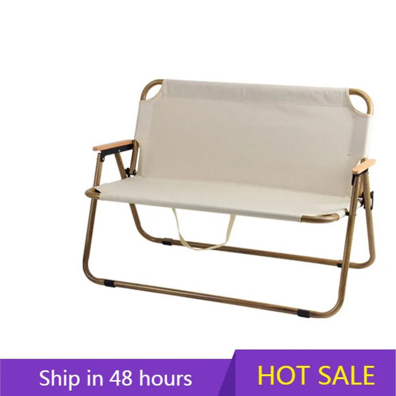 

POWER LEAP Outdoor Folding Leisure Back Beach Chair Camping Double Thickened Oxford Cloth Folding Chair