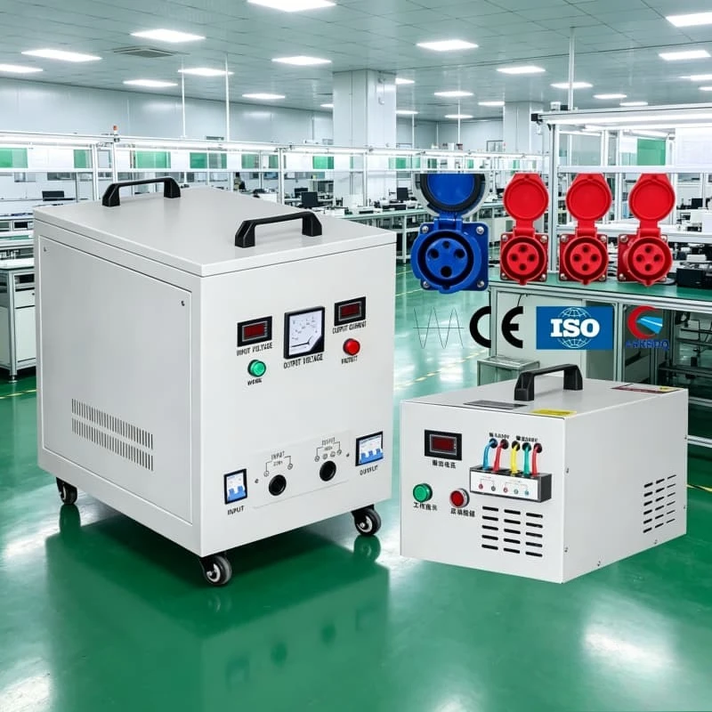 Step Voltage Transformer 10KVA-30KVA Customized 220V To 380V 400V 440V Single To Three Phase Industrial Conversion