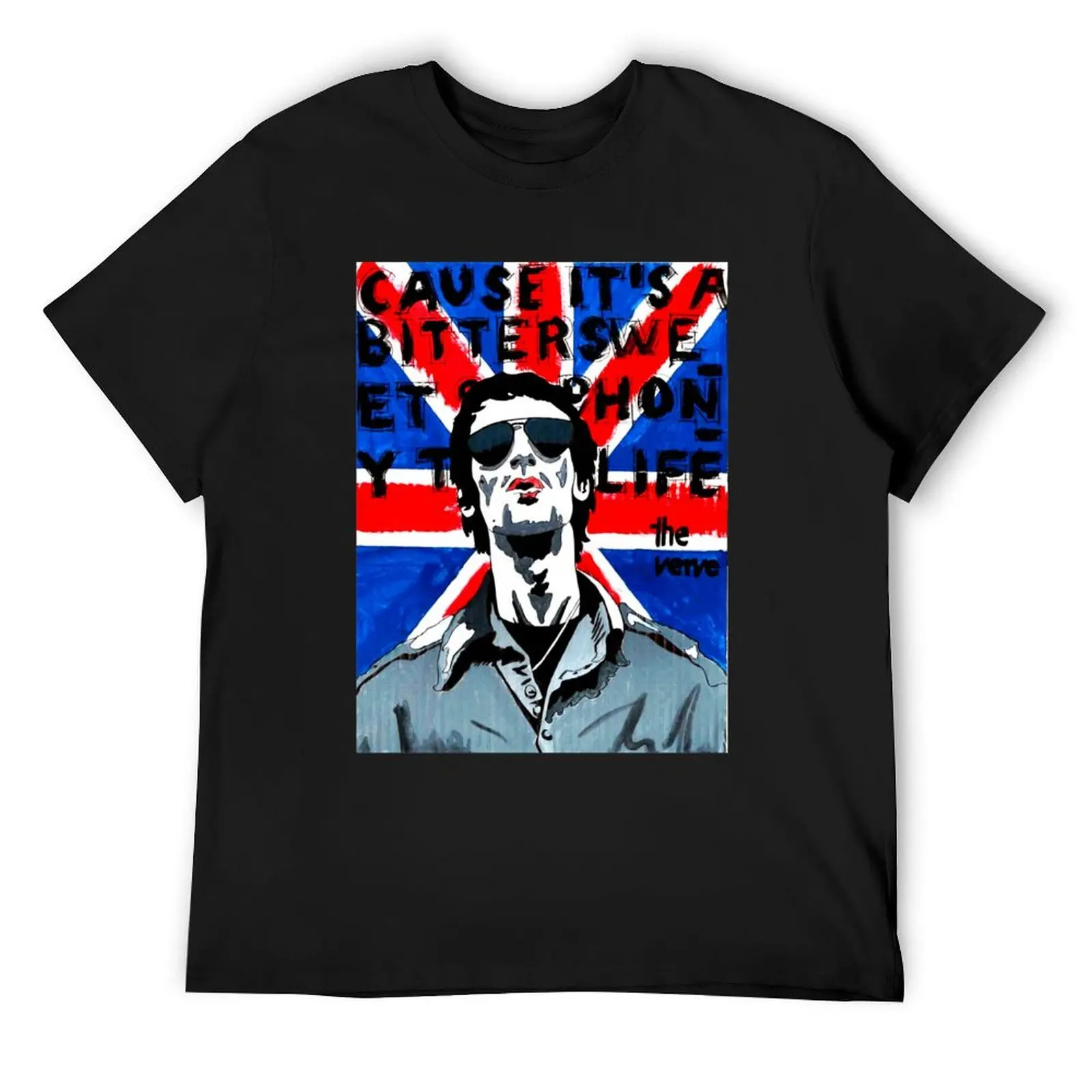 

ENGLISH SINGER MOST POPULAR RICHARD ASHCROFT T-Shirt man clothes T-shirts oversize street wear men workout shirt