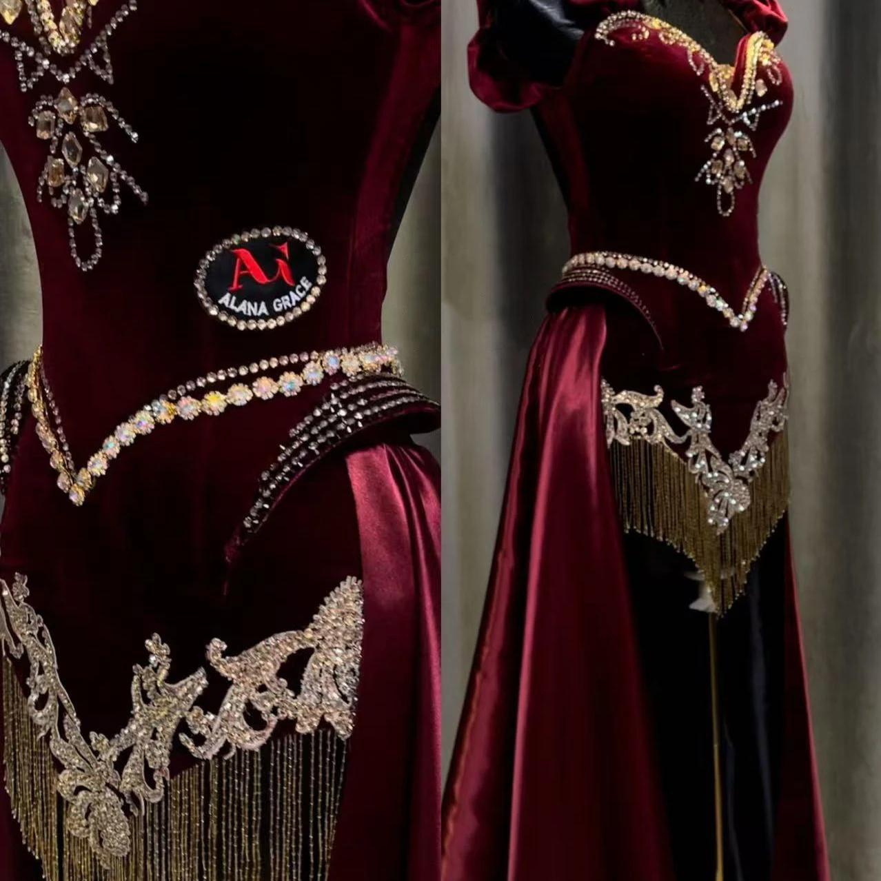 

Платье для латинских танцев для взрослых и детей, высококачественное платье из камня AB на заказ, халат для борьбы с бульбой, женская одежда для ча-ча-танго