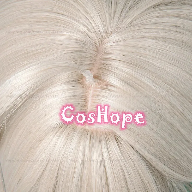 Aza Косплей Парик 65 см Длинный Светлый Льняной Зеленый Выделенный Парик Косплей Аниме Косплей Парики Термостойкие Синтетические Парики