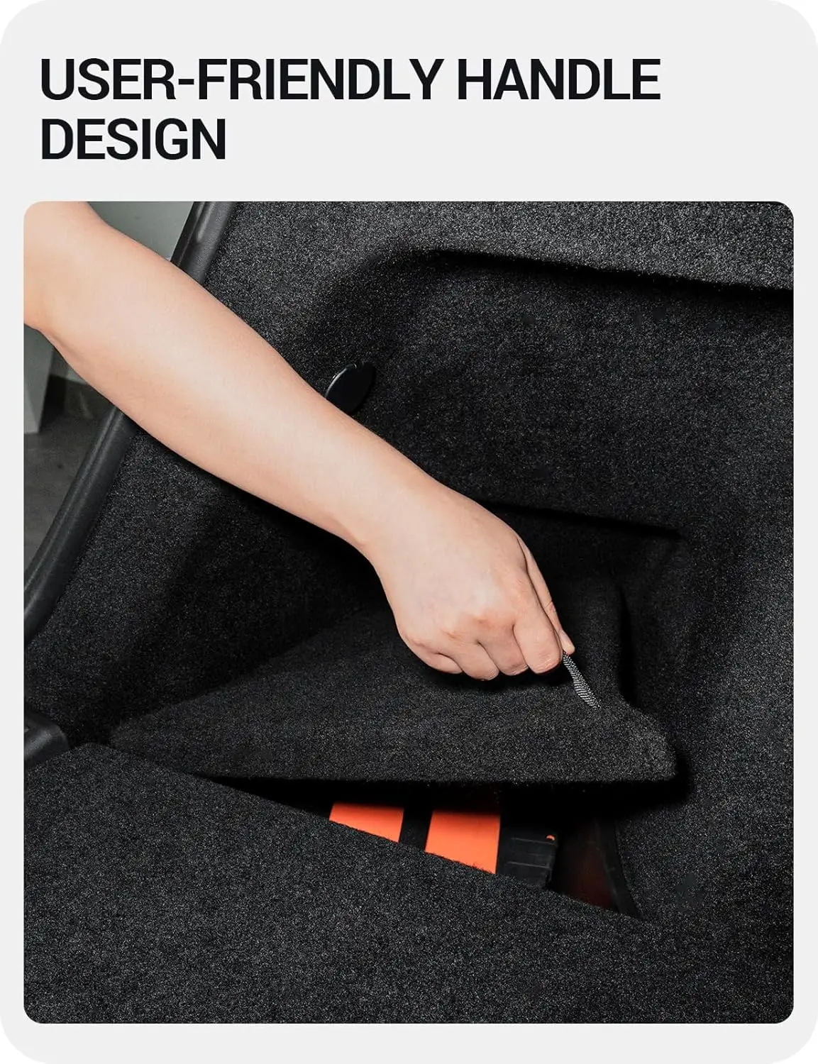 Model Y Launch 2026 Kofferraum-Seiten-Aufbewahrungsbox für Tesla Y Juniper Rücksitz-Organizer Wildleder Anti-Schmutz Auto-Reisezubehör – Detail 11