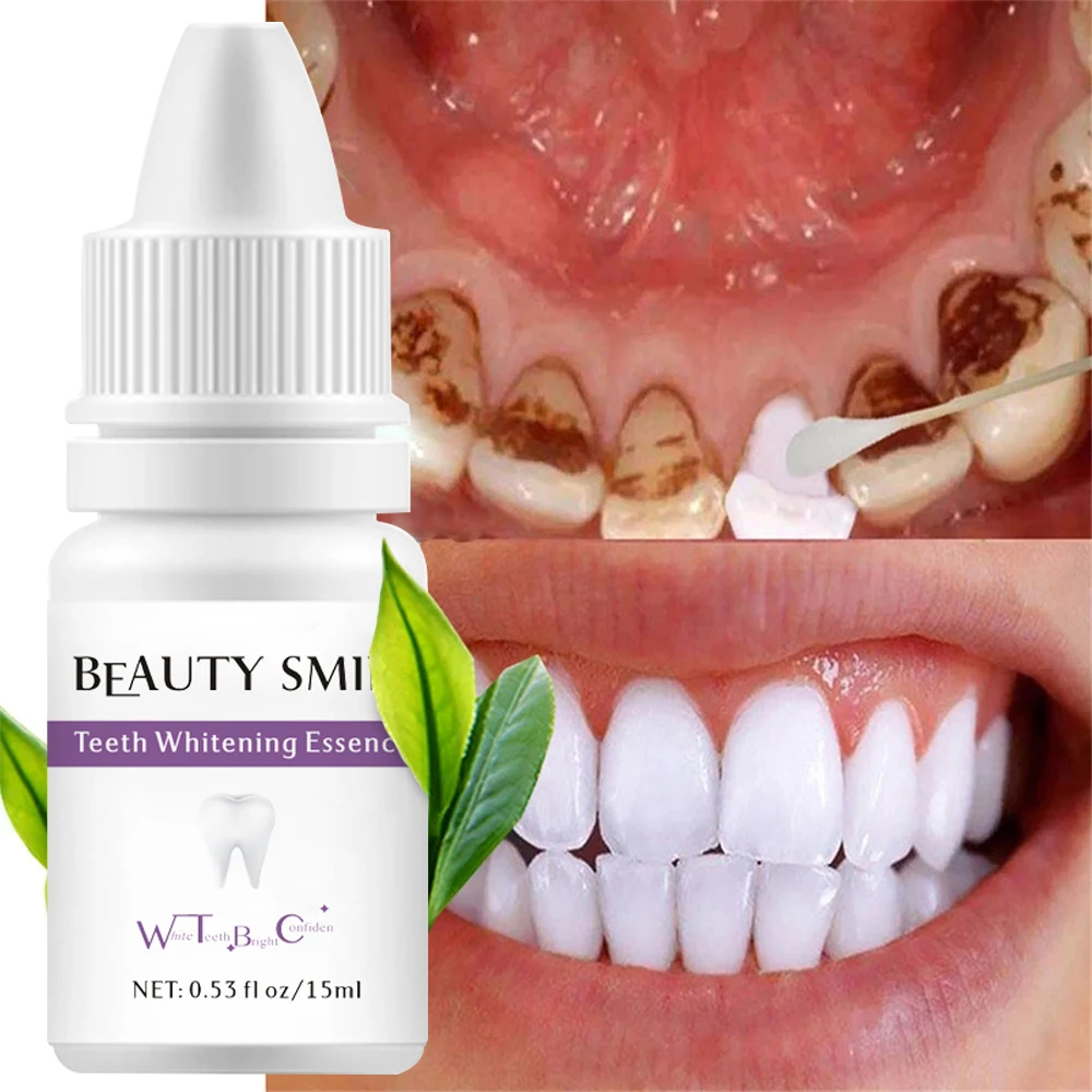 

Dental Teeth Whitening Serum Essence Serum Whitener Bleach Powder Oral Hygiene Tooth Tools Remove Plaque Stains Fresh Breath