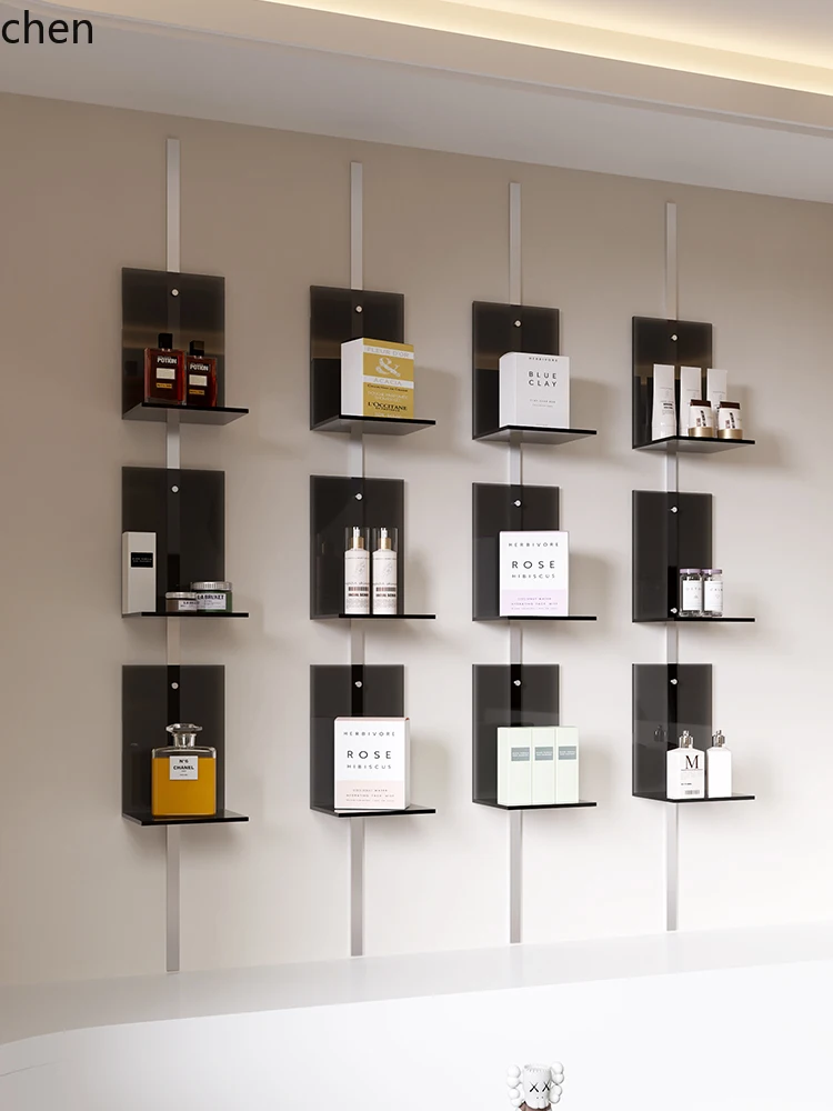 

ZML product display rack, wall storage, shopping mall storage display rack, beauty store, cosmetics display cabinet