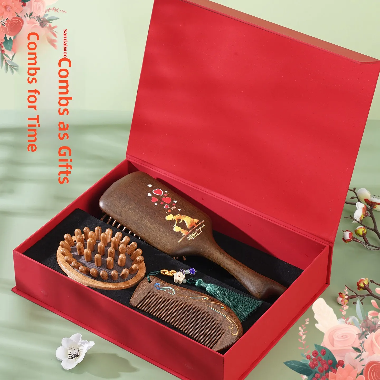 set-di-pettini-in-legno-di-teak-pratico-set-da-tre-pezzi-regalo-per-fidanzamento-matrimonio-festival-insegnanti-anziani-confezione-regalo-per-famiglia-viaggi-massaggi