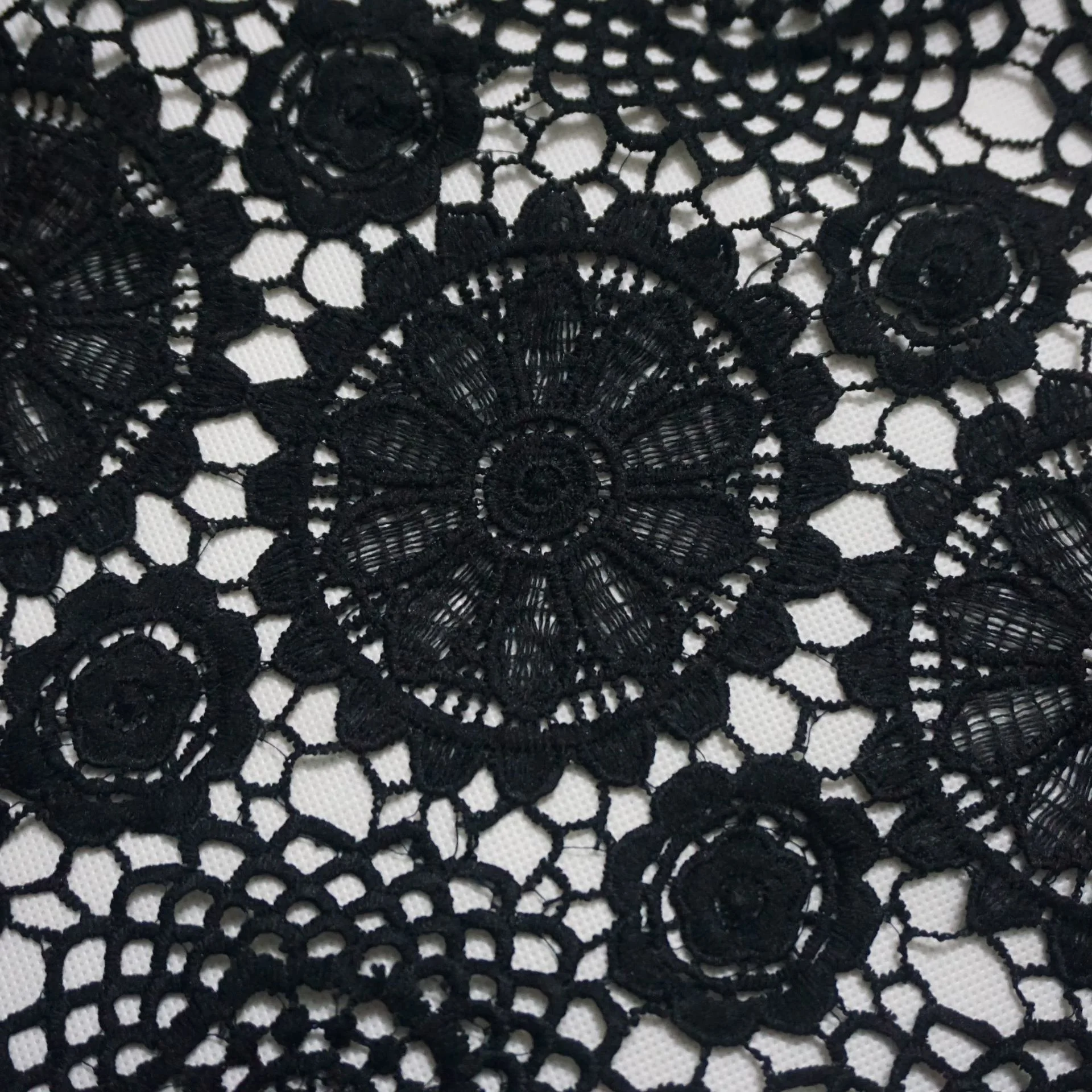 1Yard  Lace Fabric For Party Wedding Dress High Quality White Milk Silk African Lace Fabrics Sewing Clothing Accessories