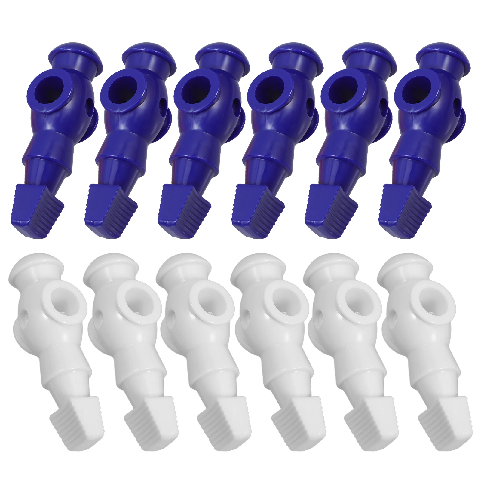 

26 Pcs Replacement Players 107mm Height Durable Table Foosball Bushings Plastic Table Soccer Figurines Accessories