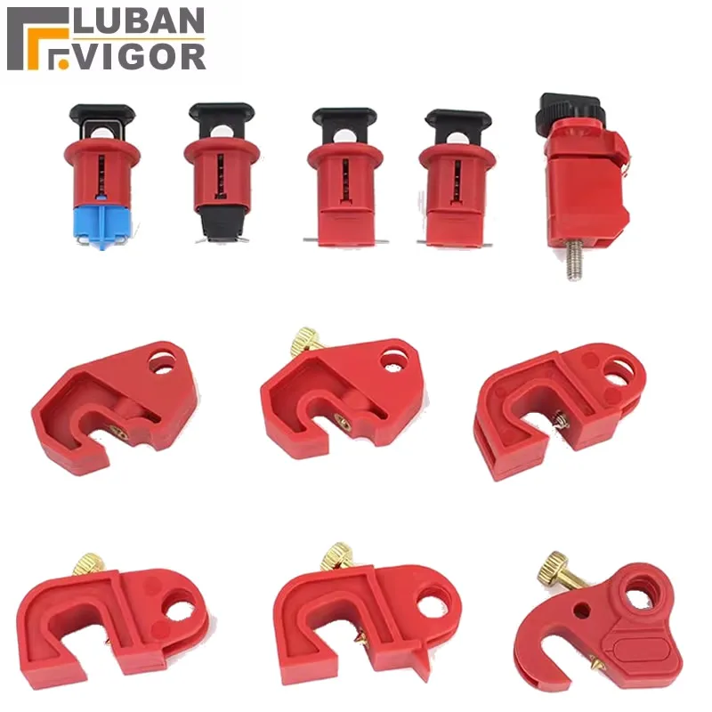 Small Circuit breaker lock Air switch MCCB Safety lock Reinforced nylon for lockout industrial safety devices