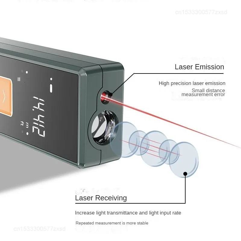 Xiaomi Laser Range Finder Professional Infrared Laser Measuring Device Intelligent Electronic Ruler Handheld Household Portable