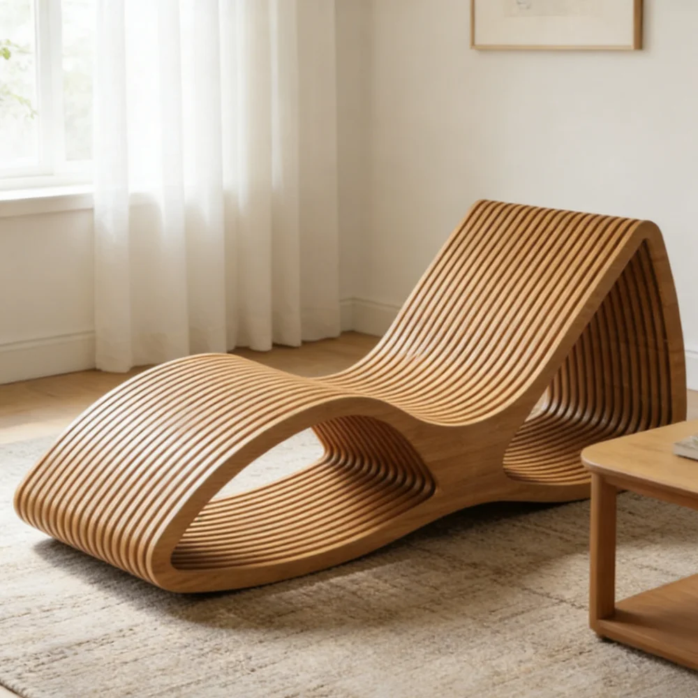 

！@Stylish Lounge Chair Single Chair Solid Construction Designer Accent Furniture for Home Office Resort