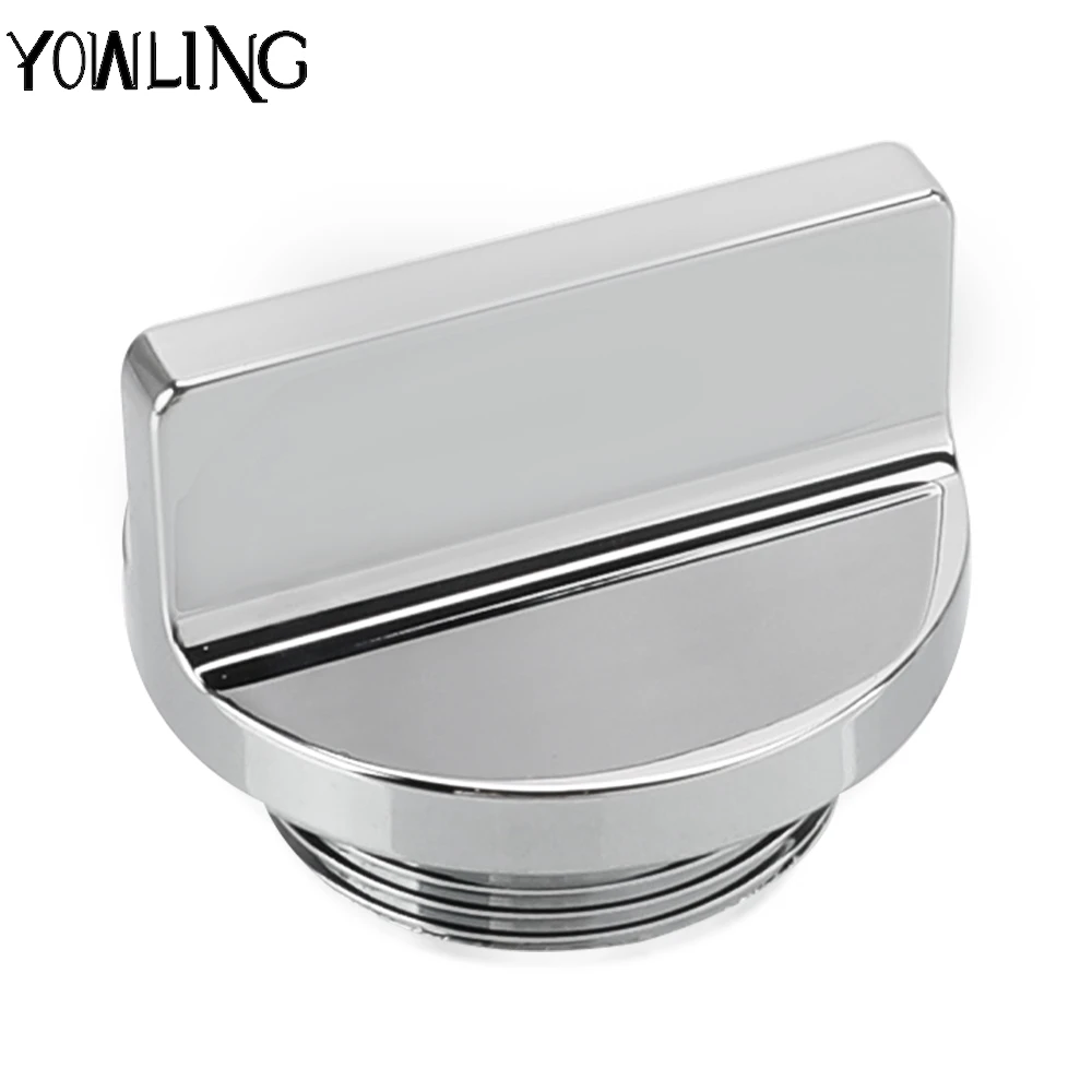 CHROME BILLET OIL FILLER CAP For Kawasaki Ninja 250R 300 500R 600R H2 SX ZX10R ZX-11 ZX12R ZX14 ZX6R W800 Vulcan 900 Z1000 ZR-7