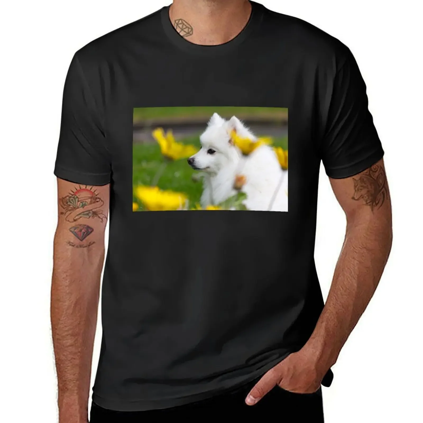 Spring Spitz T-Shirt street wear cute clothes designer t shirt men