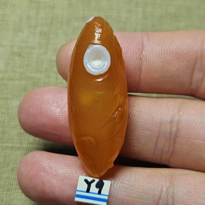 Natural Stone Agate Wand With Unique Eye Pattern Witchcraft Healing Home Decoration