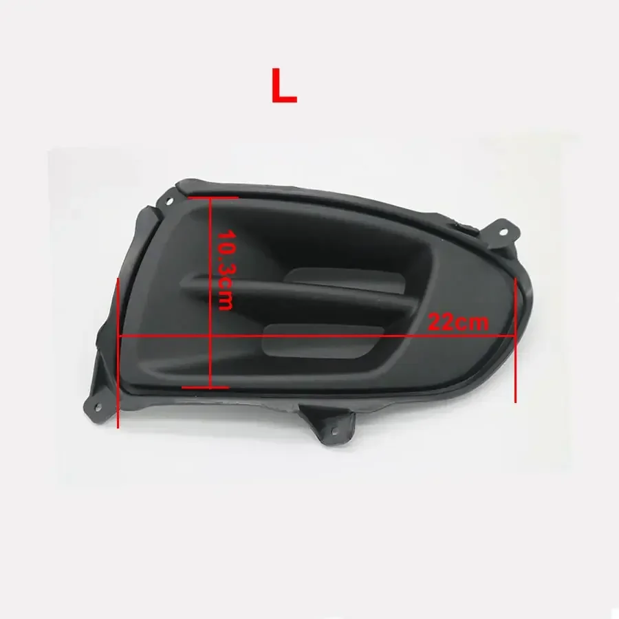 

For Kia Cerato 2008 2009 2010 2011 2012 Replacement Car Front Bumper Fog Lights Cover Frame Fogs Lamp Grille
