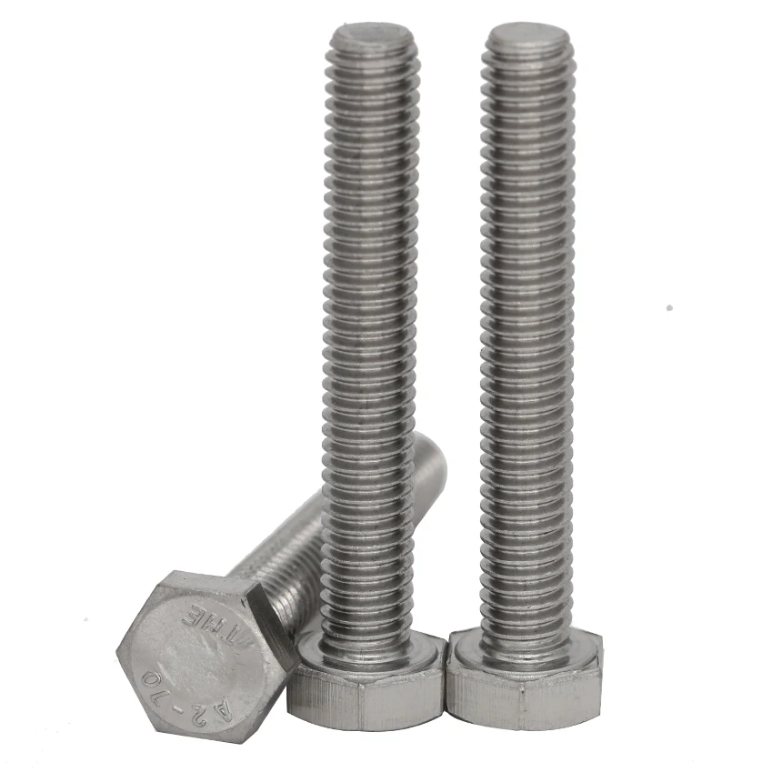 

M8 M8*12 M8x12 M8*14 M8x14 M8*16 M8x16 304 316 Stainless Steel ss Bolt DIN933 Metric Full Thread External Hex Hexagon Head Screw