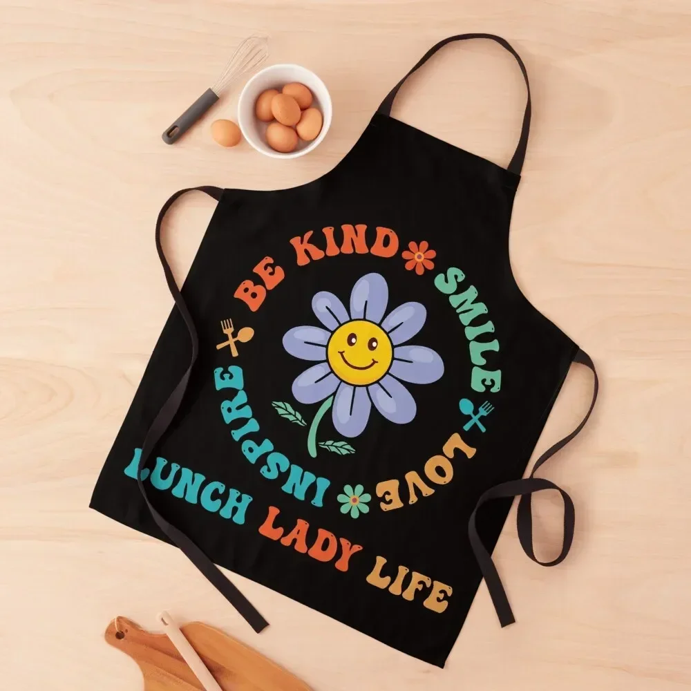 Lunch lady Apron beauty master Woman Work Kitchen Supplies Idea Goods kitchen girl Apron