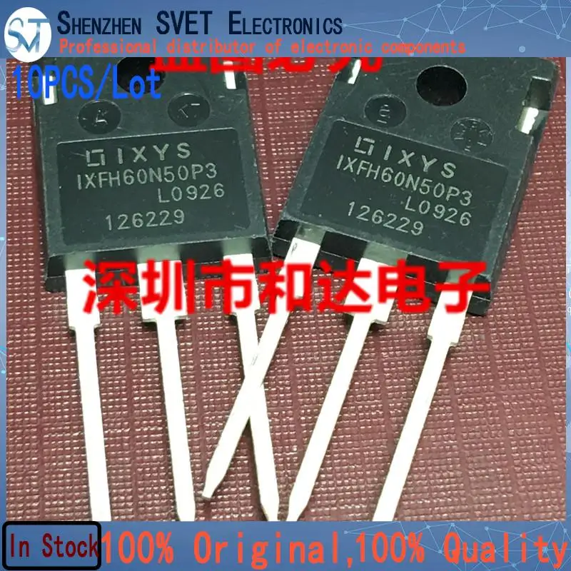 

10PCS/Lot IXFH60N50P3 TO-247 And Imported Original In Stock