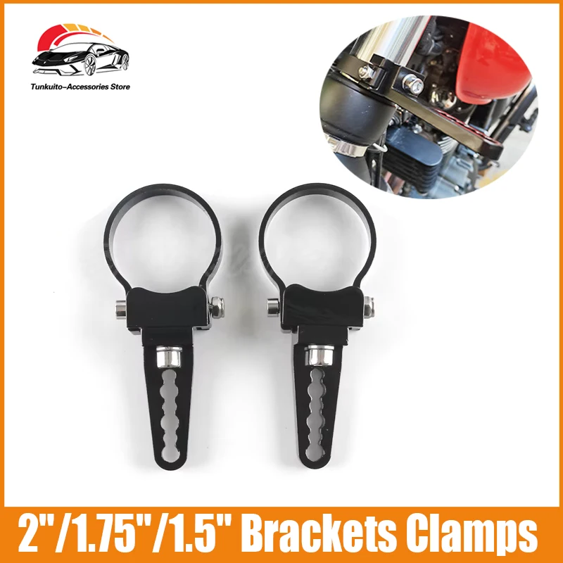 

2PCS Mount Bracket Led Bar Holder Tube Clamps Mount Bumper Bull/Roll Bar Lamp Holder Offroad Work Light Mount For Car Truck