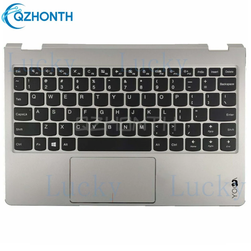 

f New Palmrest Upper Case with Keyboard for Lenovo Yoga 710-11IKB 710-11ISK 5CB0L46169