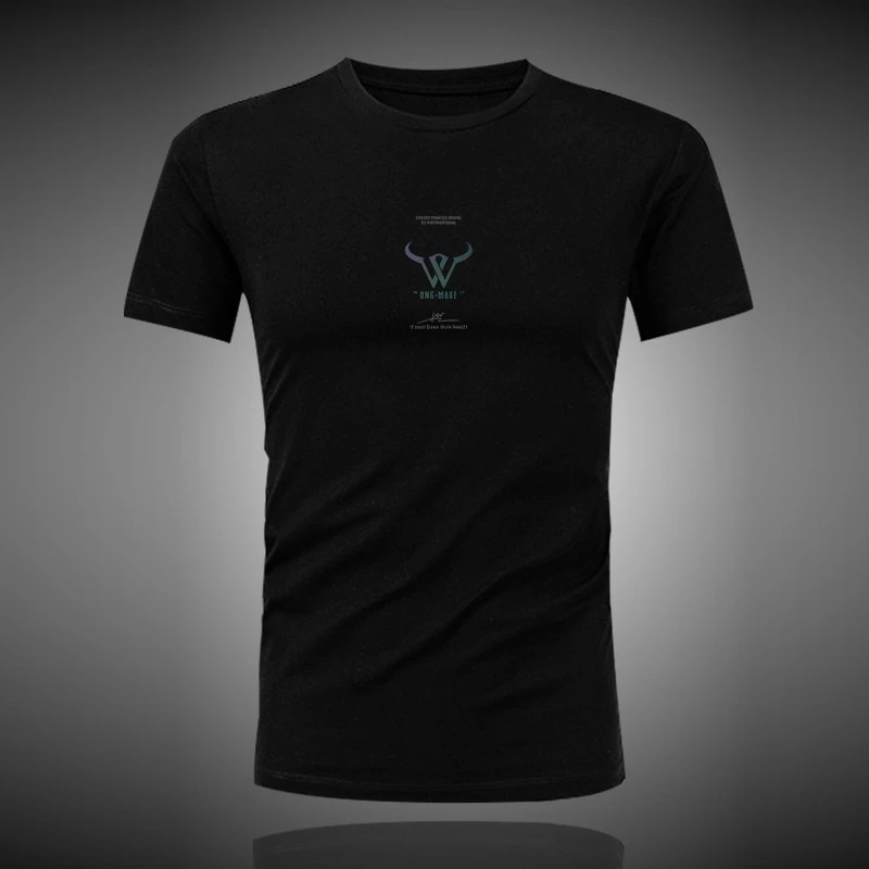 

2025 Summer new high-quality men's and women's T-shirts cotton pattern printed outdoor loose top T-shirts 0721 06