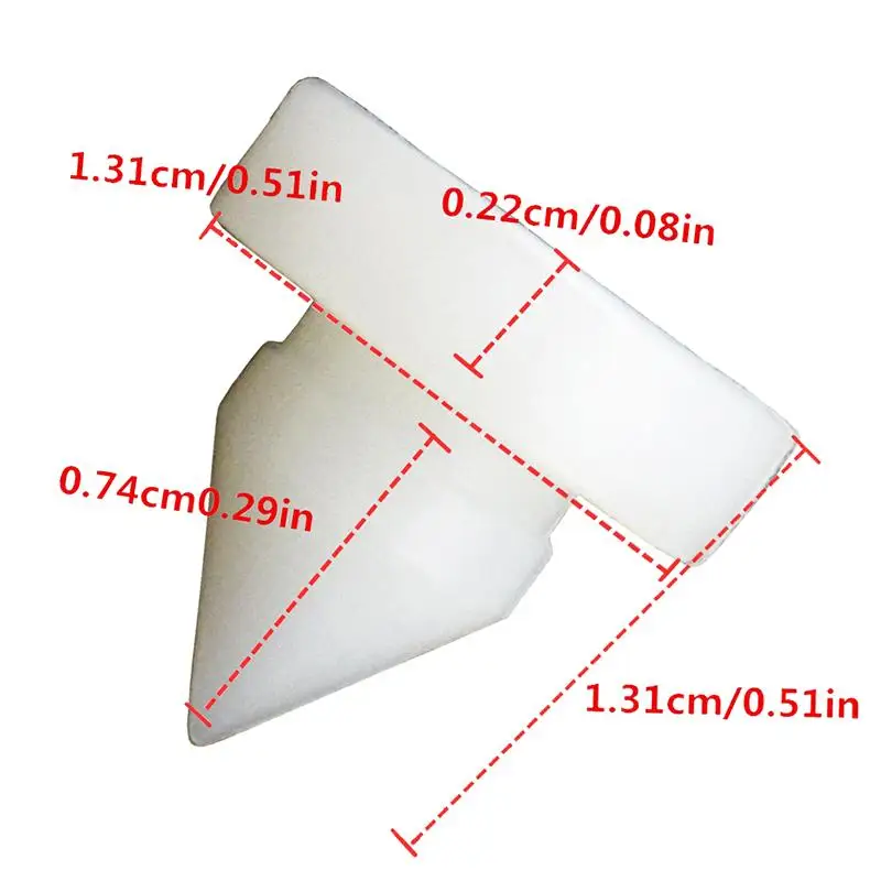 

Комплект из 4 универсальных ограничительных накладок для педали сцепления для плавного включения передач