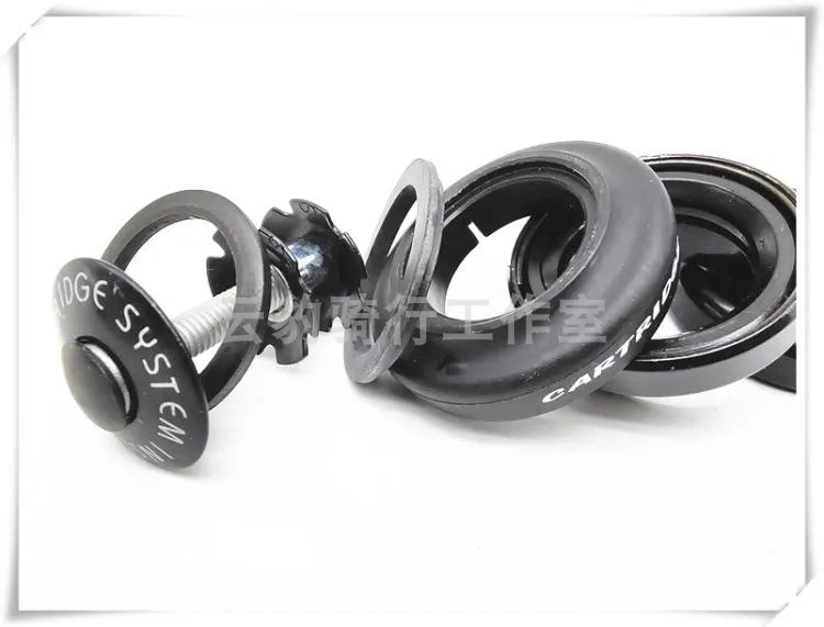 bicycle small caliber built-in bowl group head bowl set for 25.4mm outer diameter toothless hidden bowl group bike headset