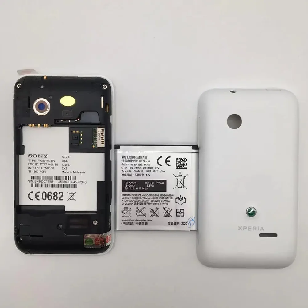 الأصلي مقفلة سوني اريكسون تيبو 3.2 "1500mAh 512MB RAM مكبر الصوت شحن سريع الهاتف المحمول في حالة جيدة