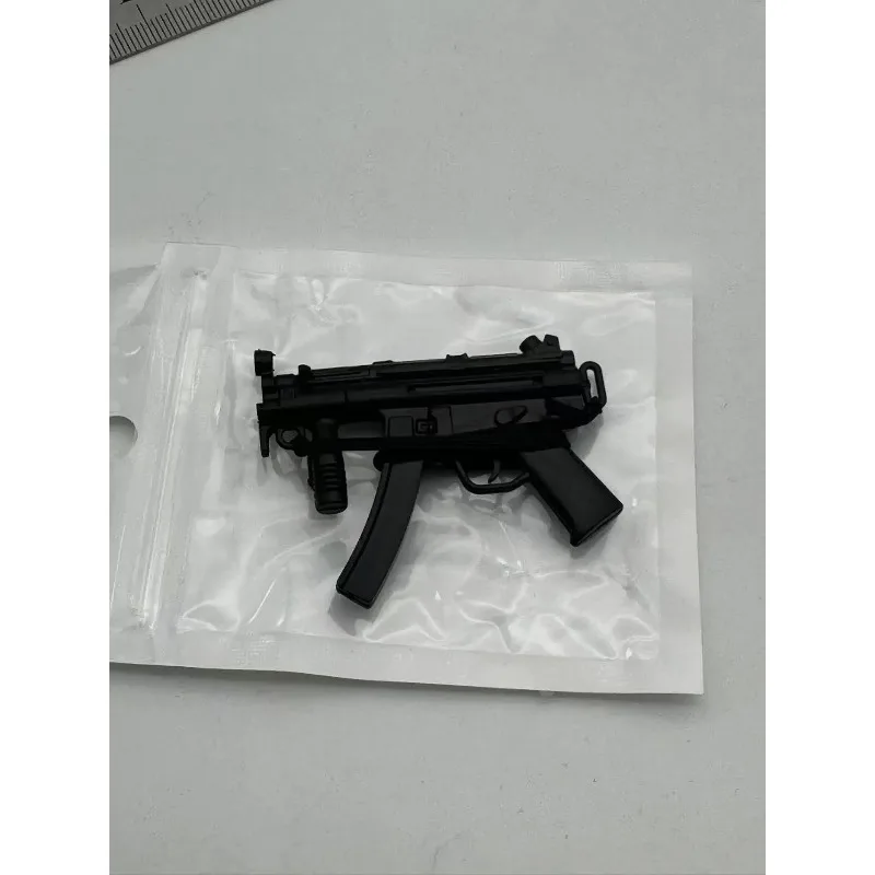 In Stock 1/6 Scale Soldier Toy Action Scene Accessories Model Doll 1 To 6 Micro-punch MP5 MP5K Black Gun Model Gift view 4