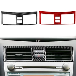 for Camry 2007 2008 2009-2011 Center Console Air Vent Outlet Decoration Cover Trim Sticker Car Interior Accessories Carbon Fiber