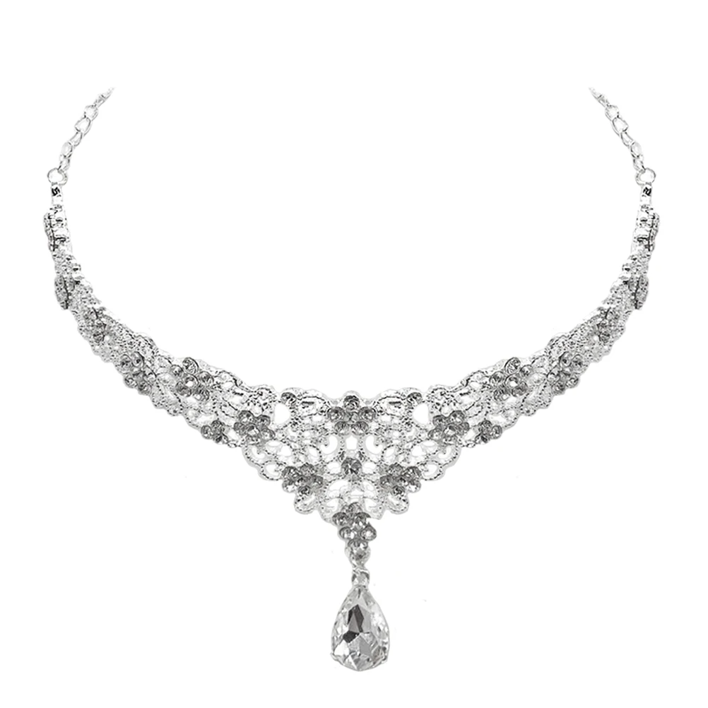 

Rhinestone Crown Jewelry Bridal Frontlet Wedding Forehead Accessories Hard Metal Material Hair Ornament For Bride Party Prom
