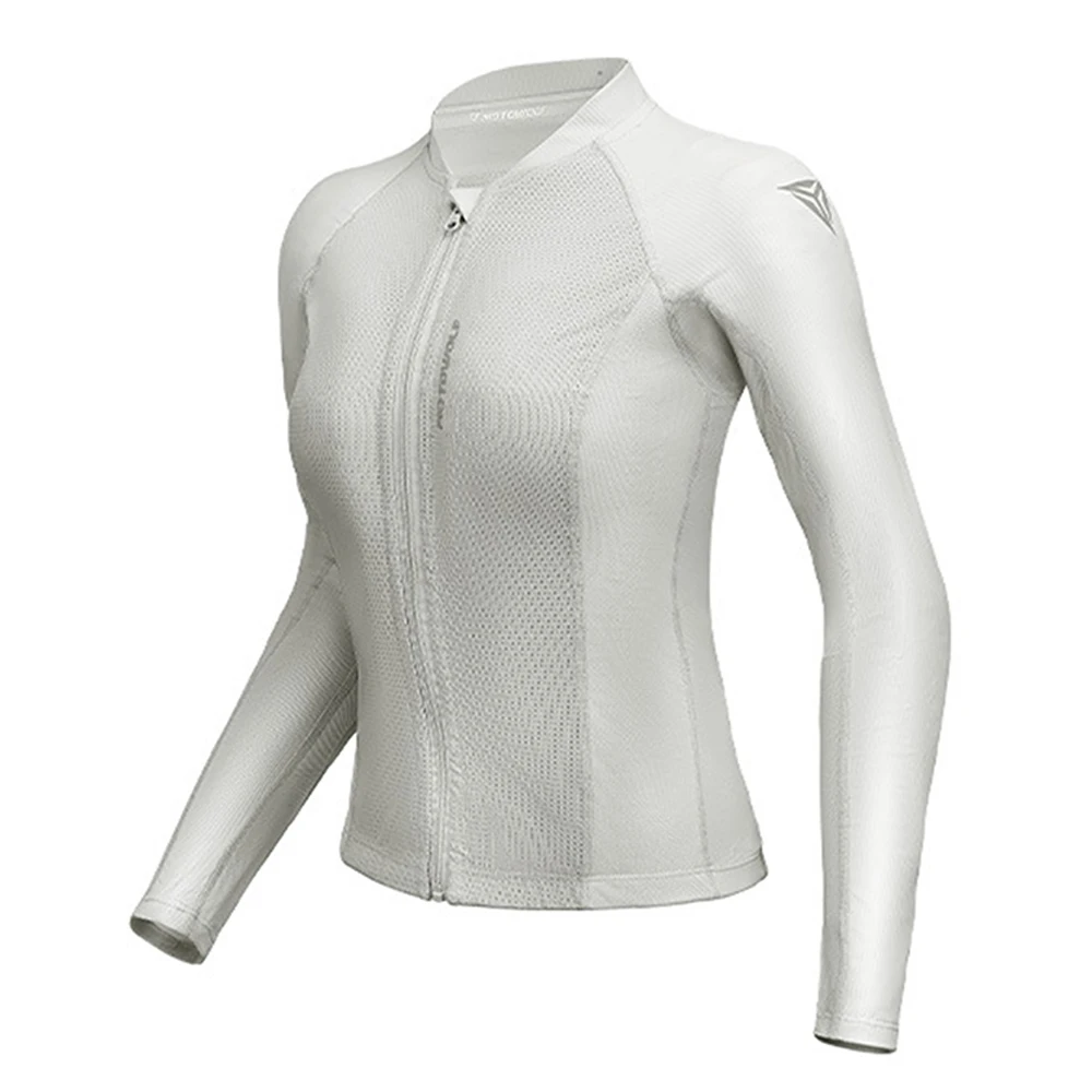 Motorcycle Women's Riding Armor Summer Mesh Breathable Anti-Fall Armor With Built-In CE Protection Comfortable Slim Body