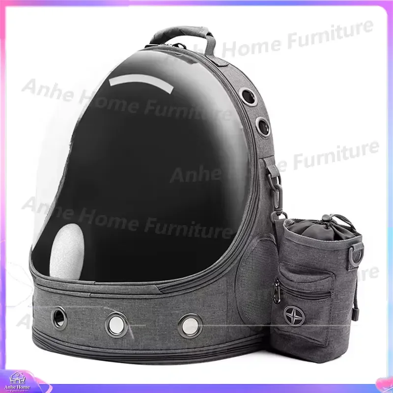 Transparent Pet Carrier Backpack Breathable Large Capacity Portable Travel Dog Cat Bag School Style Puppy Kitten Sling