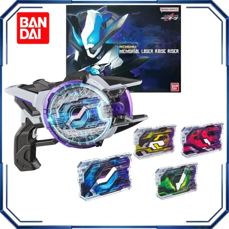Bandai PREMIUM DX Memorial Laser Raise Riser Action Figures Kamen Rider Geats Tokusatsu Transform Toy Display Original Box