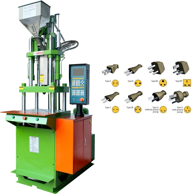Hot SellingNew Vertical Straight Power Cable Electric Plug Injection Making Machine