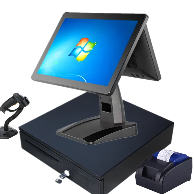 

Wholesale 15inch 15.6inch All-in-One POS Machine for Restaurant Cashier & Point of Sale Systems