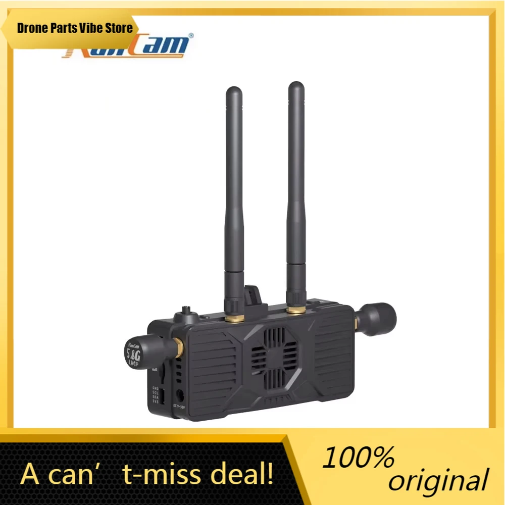 

FyRunCam WiFiLink Digital HD Receiver - Supports OpenIPC & Ruby System VTX, High-Capacity for FPV Drone Real-Time Transmission