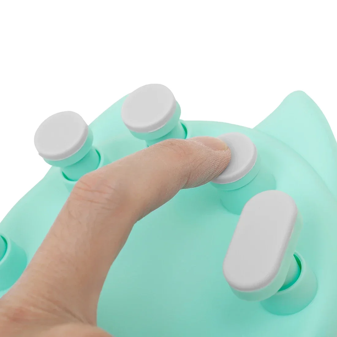 2 قطعة مصحح اليد البيانو البومة نموذج اليد اليسرى اليد اليمنى إصبع المدرب 1:1 التناظرية عرض البيانو ABS سيليكون البيانو ملحق #5