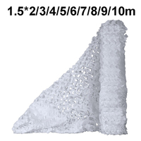 White Camo Netting Sun Shade 1.5*2/3/4/5/6/8/10m Garden Tent Camouflage Net Hood Background Decoration Snow Winter Hunting Party