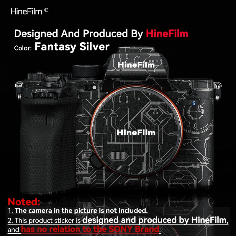 Hinefilm Skin für Sony A7S3 Kamera-Aufkleber A7SIII Dekorfolie für Sony ILCE-7S3 Kamera Schutzfolie ILCE-7SM3 Skin – Detail 14