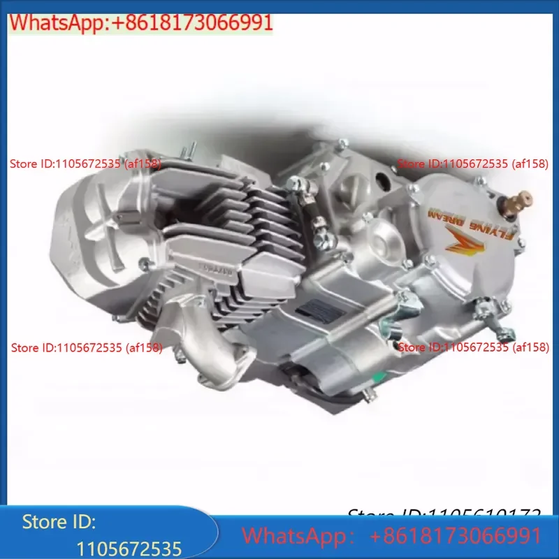 Original 4-Valve 190cc Engine Assembly for Pit Bicycle