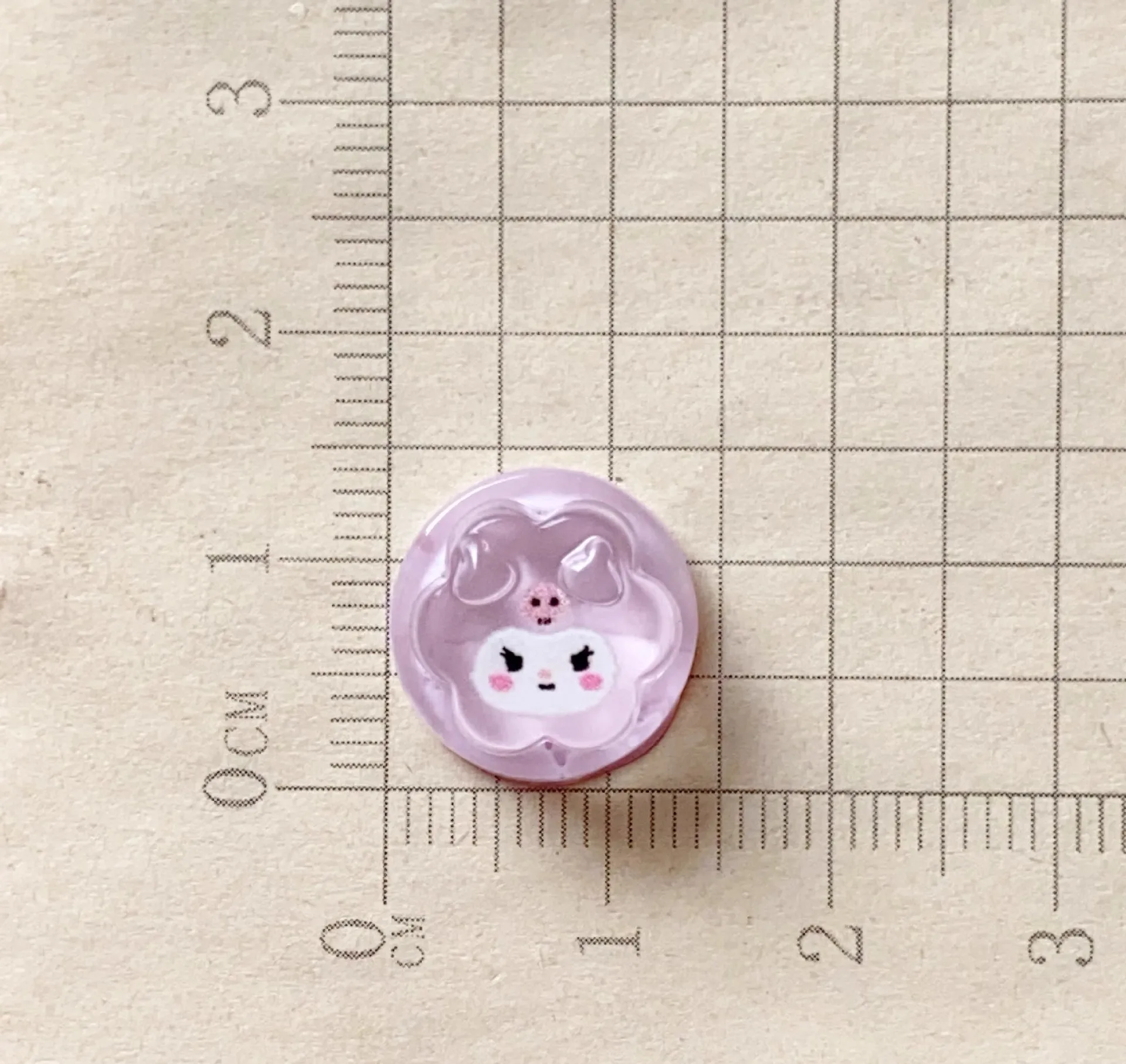 Cartoon Cute Translucent Cute Keycap for Cross Axis Mechanical Keyboard Female Love Kuromi Custom ESC WASD Cap Key Cap Game